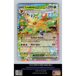 SV: Prismatic‎ Evolutions #006/131 Leafeon ex Pokemon